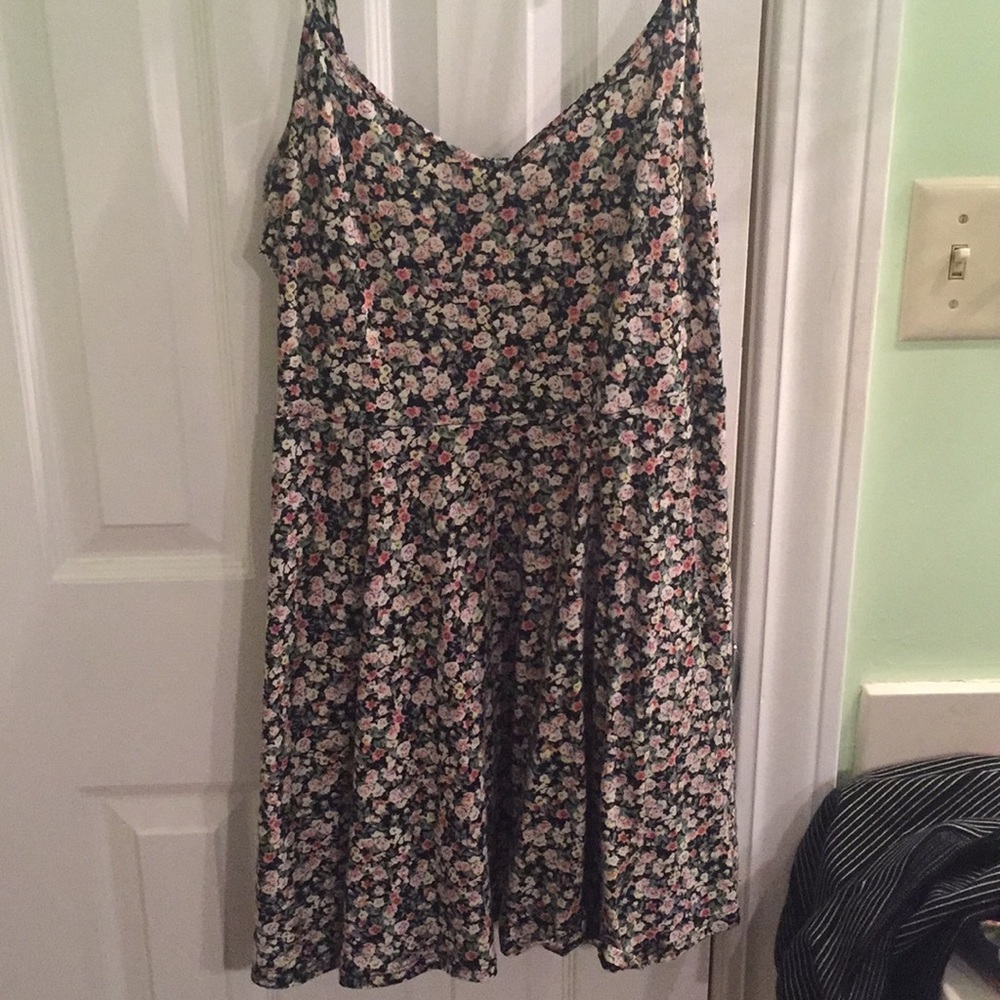 Spaghetti strap swing sundress